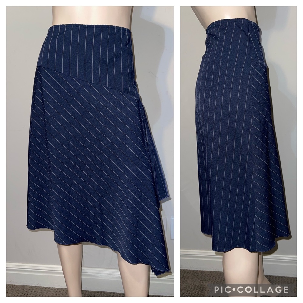 Roccobarocco Pinstripe Skirt & Blazer 10/12 - Picture 3 of 11